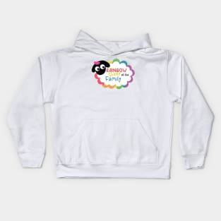 Rainbow Sheep of the Family Kids Hoodie